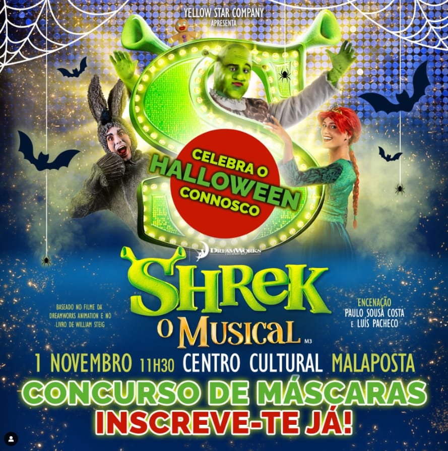 Shrek – O Musical: Halloween no teatro
