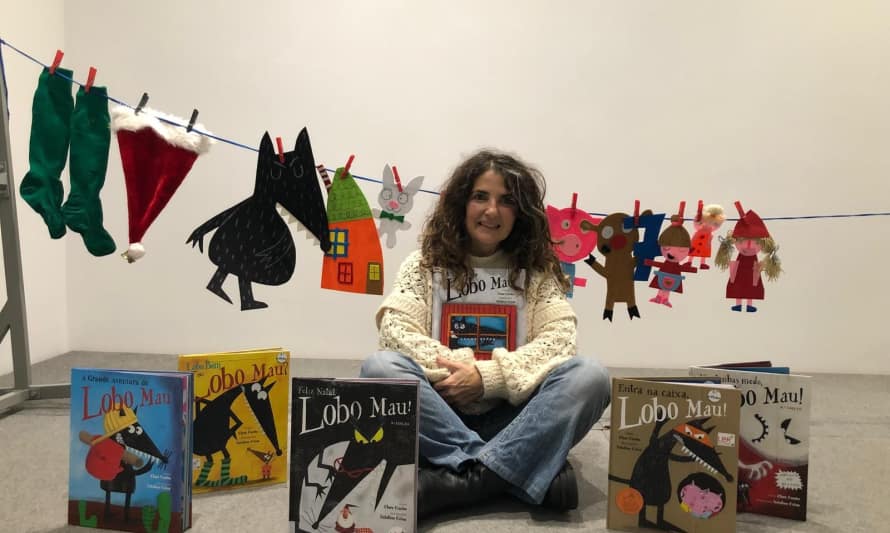 A visita do Lobo Mau – Hora do conto e ateliê