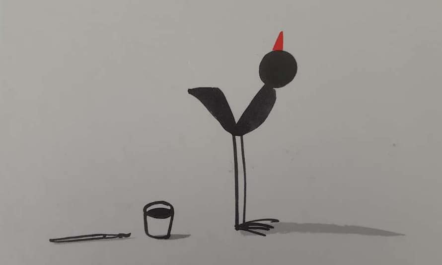 Ă€ descoberta da cor, com o melro pintor!