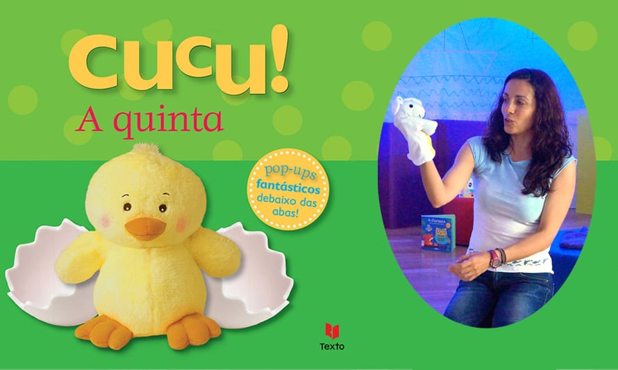 Miminhos e Leituras «Cucu! A quinta», dinamizado por Cláudia Pulquério