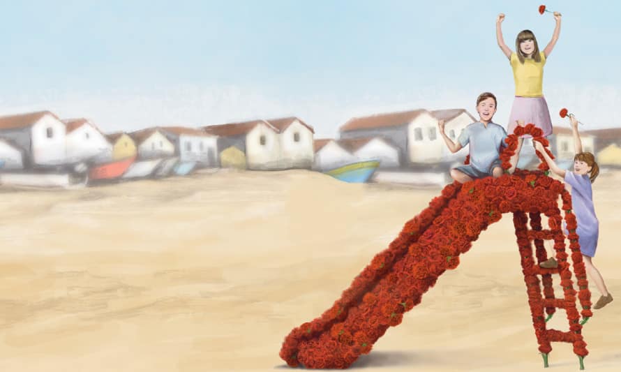 Num Abril e fechar de olhos