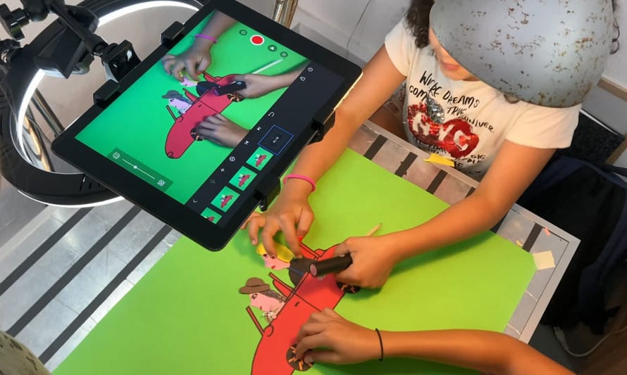 Oficina de cinema de animação – Stop motion