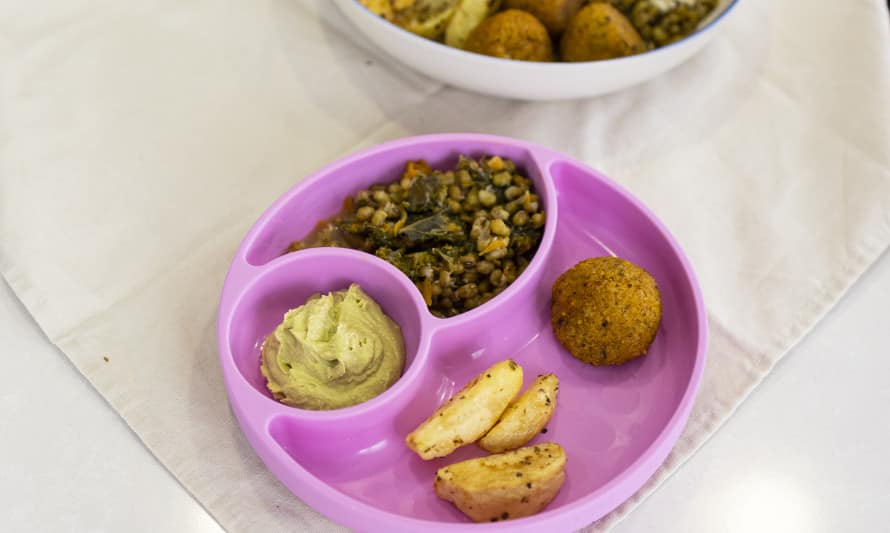 O meu bebĂ© e eu comemos a mesma comida!