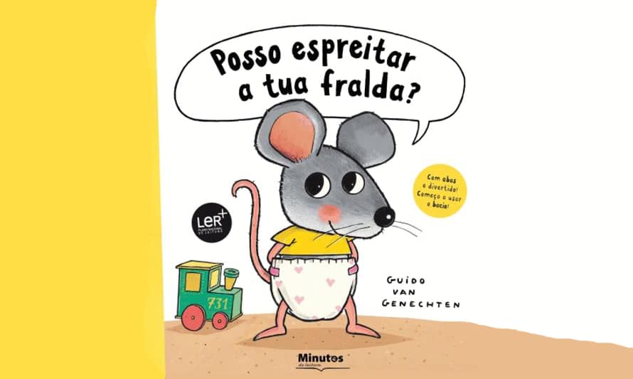 Posso espreitar a tua fralda?, de Guido Van Genechten, com dinamização de Inês Blanc