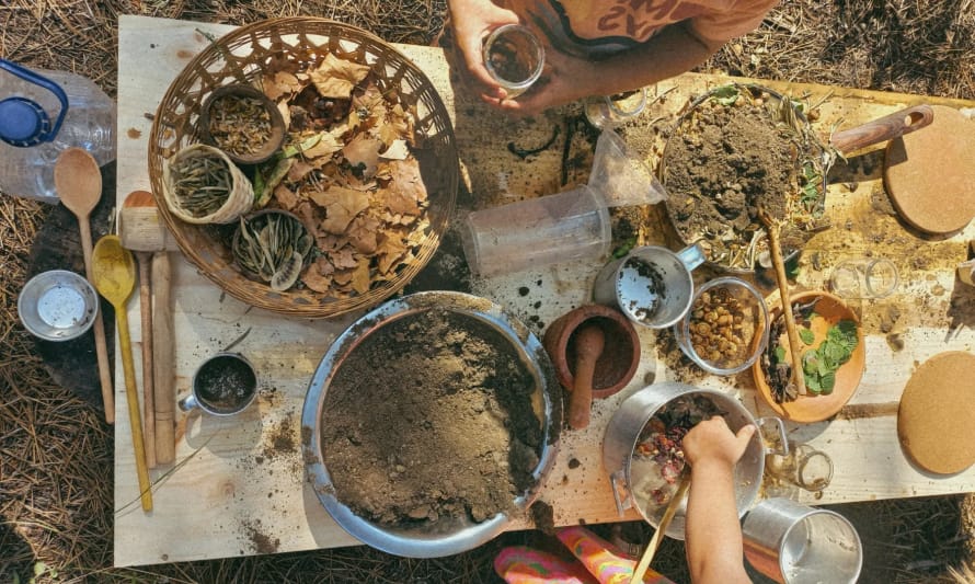 Sessão de Natureza para Bebés