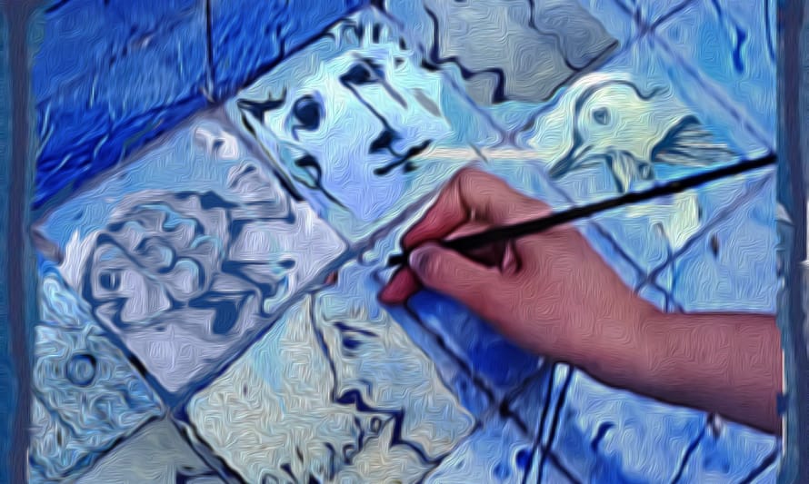 Uma Fonte, Tantos Azuis!