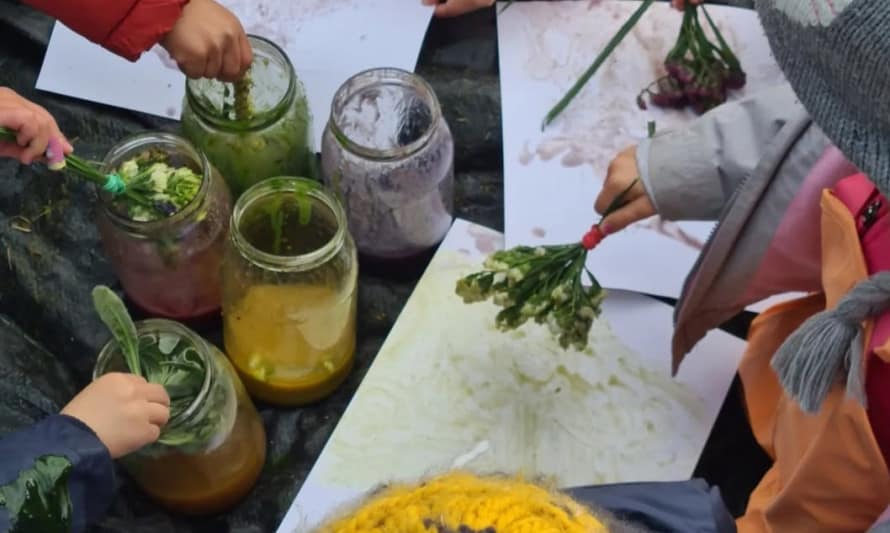 Vamos pintar com a Natureza!