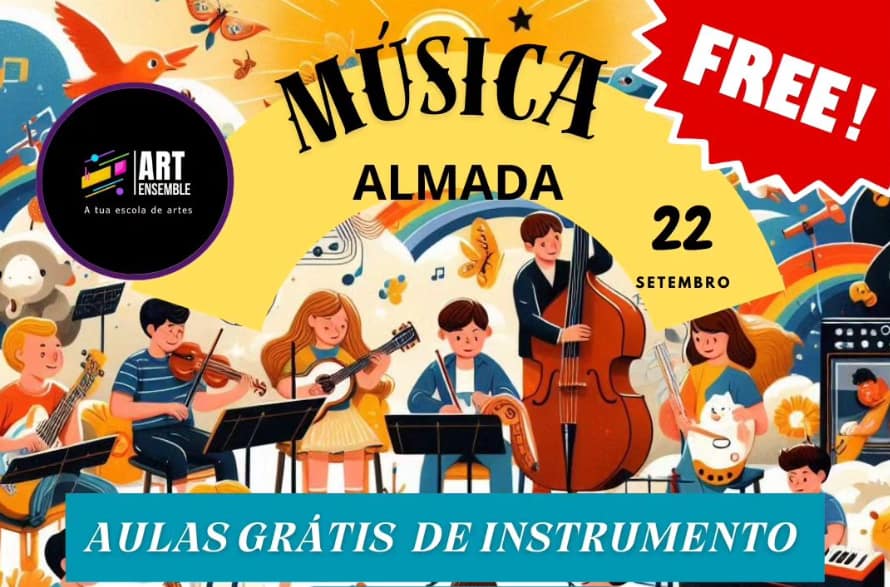 Art'Ensemble – Aulas grátis de instrumento