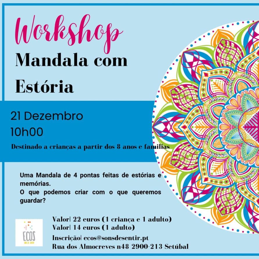 Workshop Mandala com Estória