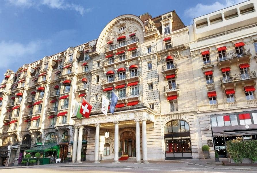 1er août au Lausanne Palace – Buffet des 26 cantons