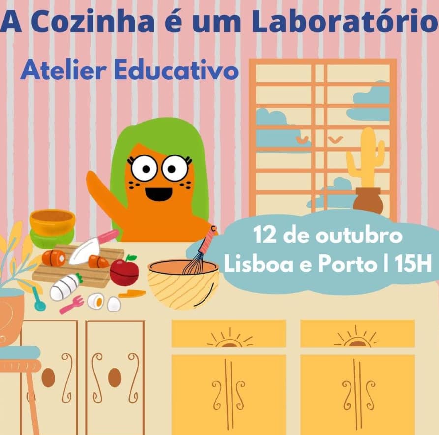 A Cozinha é um Laboratório – Atelier Educativo