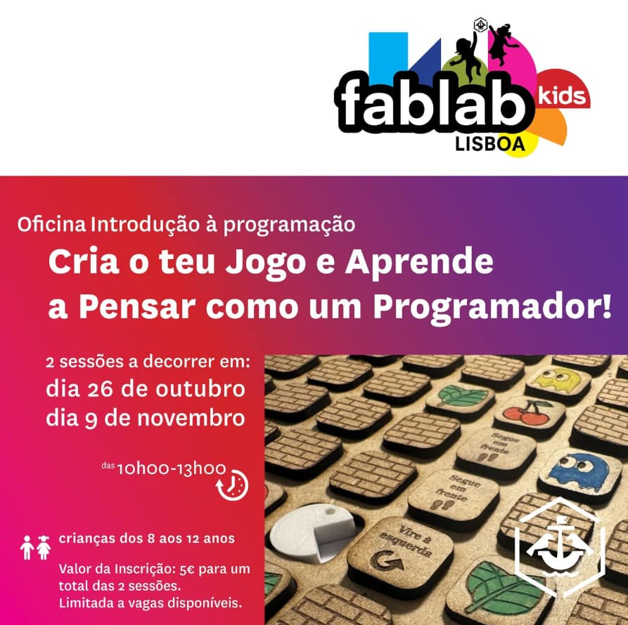 Fablab Kids – Oficina Introdução à programação