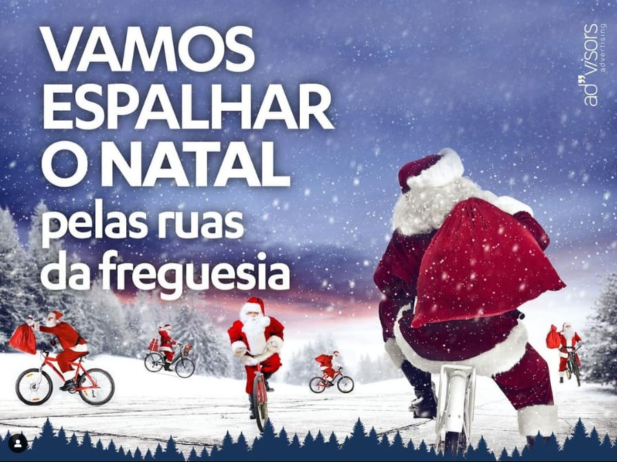 Vamos espalhar o Natal pelas ruas da freguesia