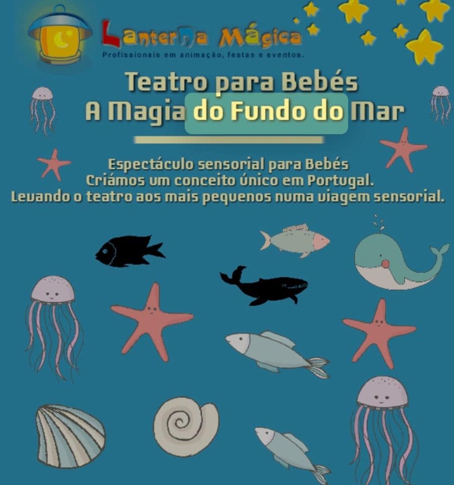 A Magia do fundo do Mar – Teatro para bebés