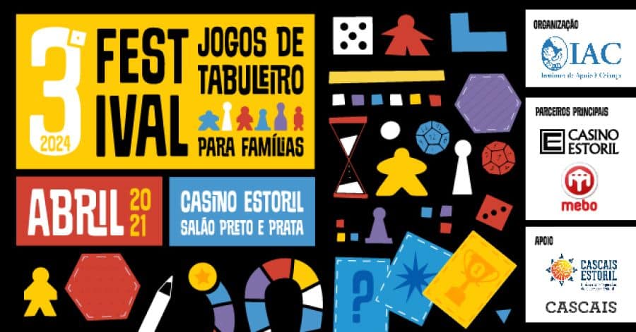 3Âș Festival de Jogos de Tabuleiro para FamĂlias