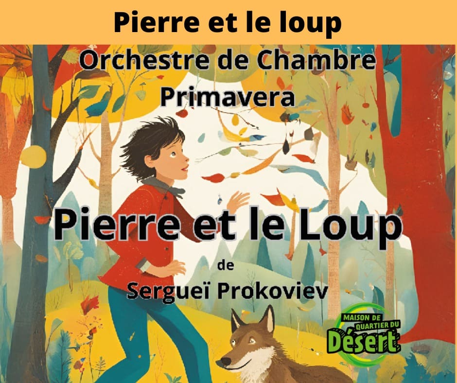 Pierre et le Loup – Orchestre de Chambre Primavera
