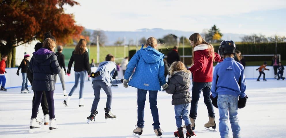Journée autour du hockey sur glace