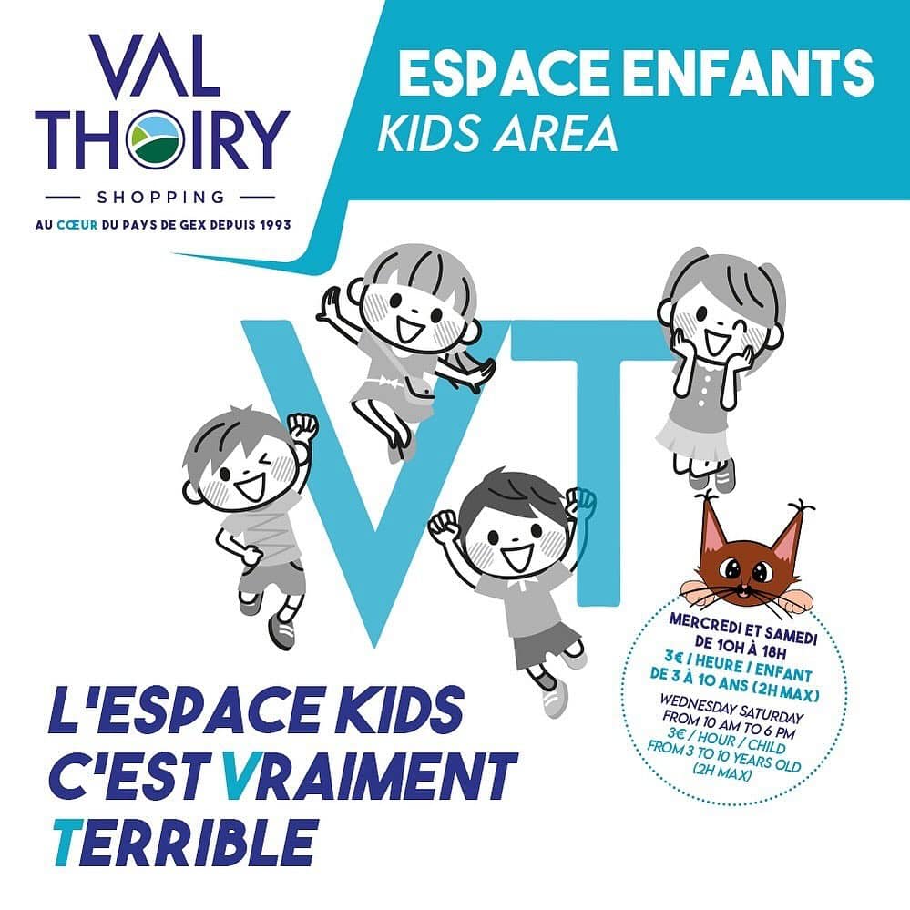 Centre commercial Val Thoiry – Espace Enfants / Kids Area