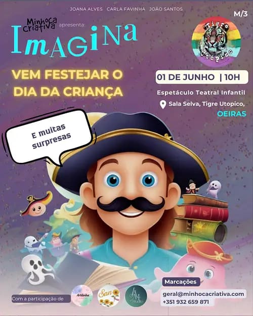 Children's Day - Minhoca criativa – ImAGiNa